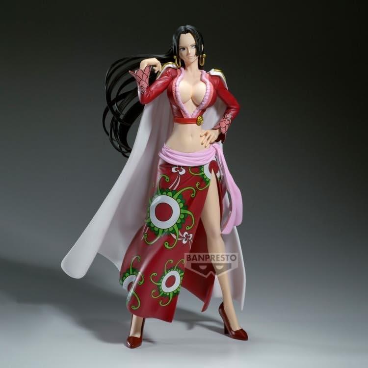 Banpresto Statuetta Azione Boa Hancock One Piece - Grandista 28 cm - PZ71030P Multicolore - Figura da collezione - Ideale per gli appassionati di Anime One Piece