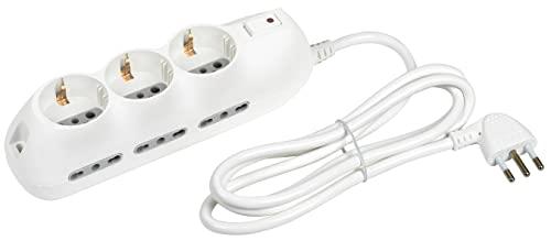 BTICINO Ciabatta Multipresa Elettrica 9 Posti