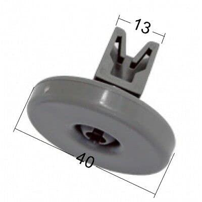 Kit Ruote Lavastoviglie Cestello Inferiore 8 Pezzi Compatibili con Rex Electrolux