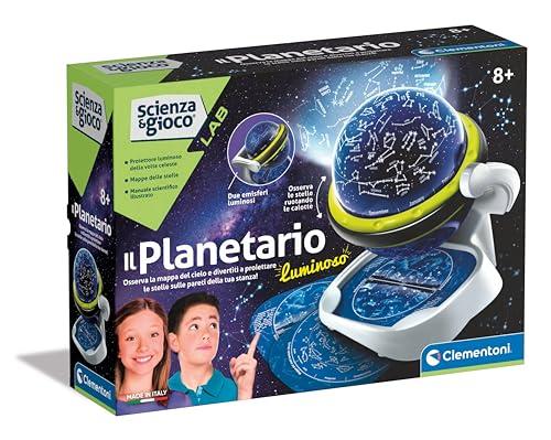 Clementoni - Il Planetario Luminoso - Scienza e Gioco Lab - Proiettore Stelle