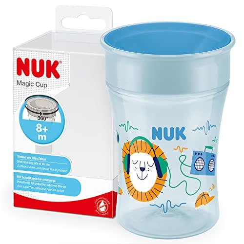 NUK Magic Cup Bicchiere Antigoccia 230ml - Riccio Blu