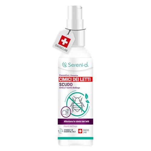 SCUDO Anti Cimici da Letto - Spray Naturale Potente 100mL - Swiss Lab