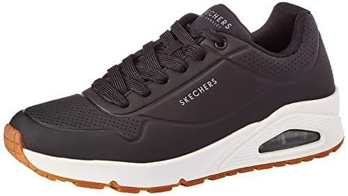 Skechers Uno Stand On Air, Sneaker Uomo, Dark Black Durabuck Trim, 41 EU