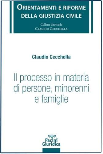 Il processo in materia di persone, minorenni e famiglie
