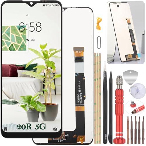 Schermo LCD di ricambio per TCL 20R 5G T767H - Nero