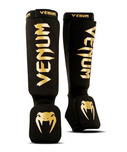 Venum Kontact Paratibia, Nero/Oro, Taglia S