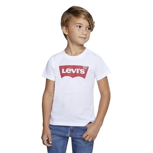 Levi's Lvb Batwing Tee, T-shirt Bambini e Ragazzi, Bianco (White), 10 Anni