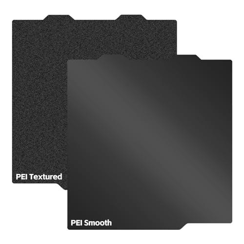 UniTak3D A1 Mini PEI Build Plate 184x184mm Piattaforma di Stampa Flexible Spring Steel Sheet Letto di Stampa Double Sided Smooth/Textured PEI Sheet SOLO Compatible with Bambu Lab A1 Mini Stampante 3D