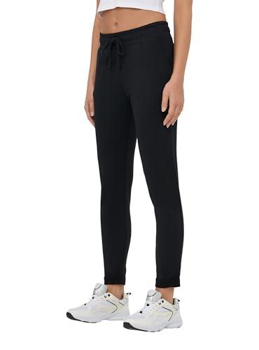 TERRANOVA Pantaloni Tuta Leggeri Skinny Chino con Coulisse da Donna Neri - Taglia XL