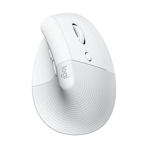 Logitech Lift Mouse Ergonomico Verticale Bianco