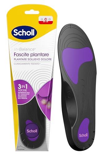 Scholl In-Balance Plantare Sollievo Dolore Fascite Plantare, Taglia M (40-42)