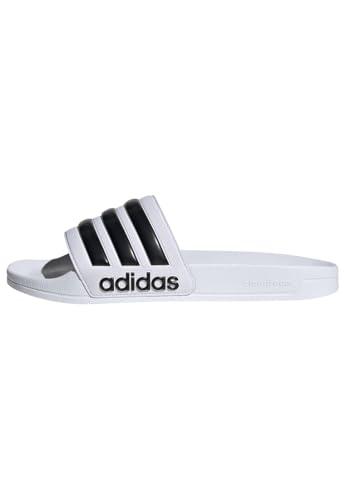 Adidas Adilette Shower Slides Bianco/Nero - Infradito Unisex Adulto