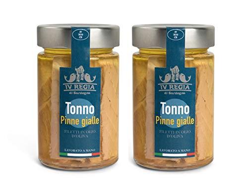Filetti di Tonno Pinne Gialle in Olio d'Oliva IV Regia di Sardegna - 2x190g
