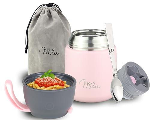 Milu Thermo per Alimenti 450ml Rosa