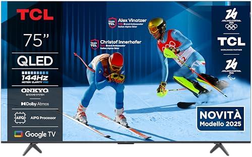 TCL 75T8C TV QLED 4K HDR 75 pollici