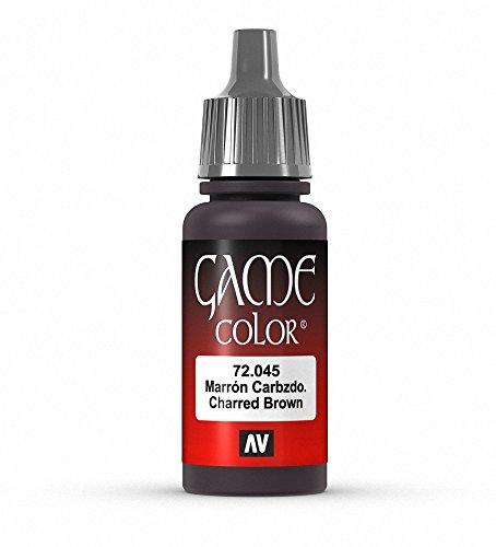 Vallejo Game Color Charred Brown 72045
