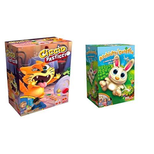 GOLIATH Set di 2 giochi: Ciccio Pasticcio + Acchiappa Coniglio