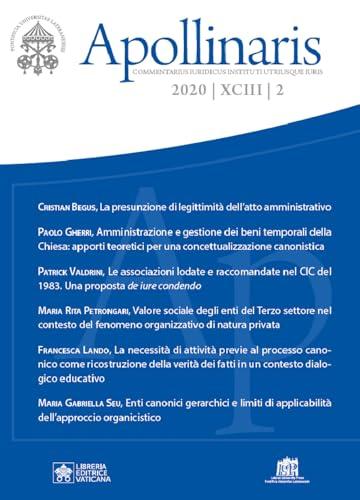 Apollinaris (2020) - Lateran University Press