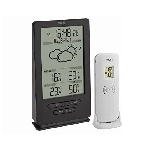 TFA Dostmann Stazione Meteo Wireless con Sensore Esterno 35.1162.10
