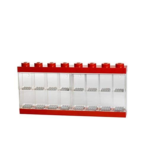 Espositore per 16 Minifigure LEGO® Rosso