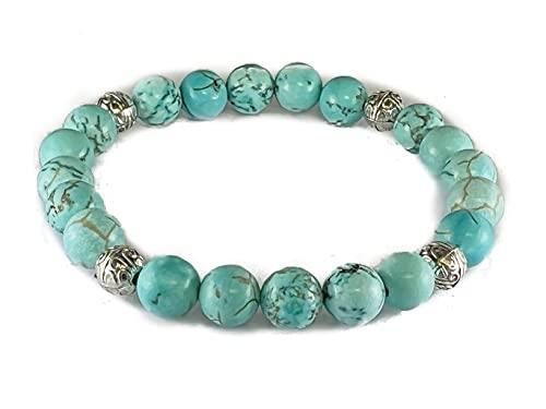 Bracciale Azteco Unisex in Turchese