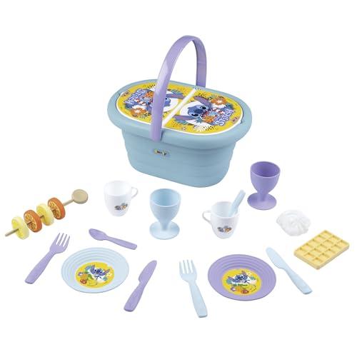 Smoby - Cestino da picnic Stitch con 19 Accessori