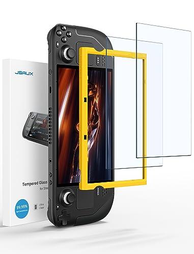 JSAUX Pellicola Protettiva per Steam Deck LCD & OLED (2 Pezzi)
