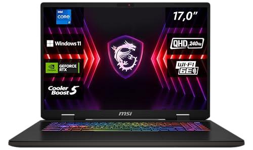 MSI Sword 17 HX - Laptop Gaming di Potenza