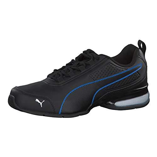 PUMA Leader VT SL Scarpe da Running Unisex, Nero/Bianco/Blu, Taglia 42.5 EU