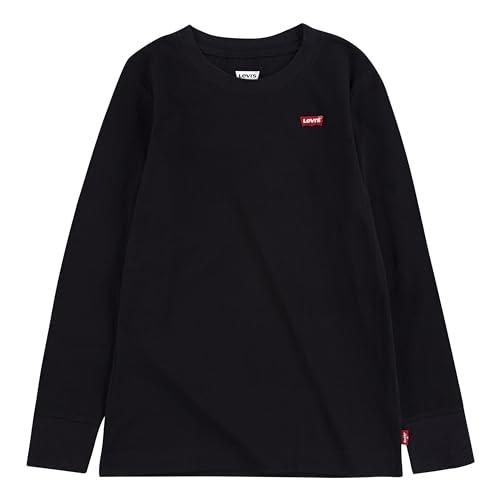 Levi's Lvb L/S Batwing Chesthit Tee, Maglietta Bambini e ragazzi, Nero