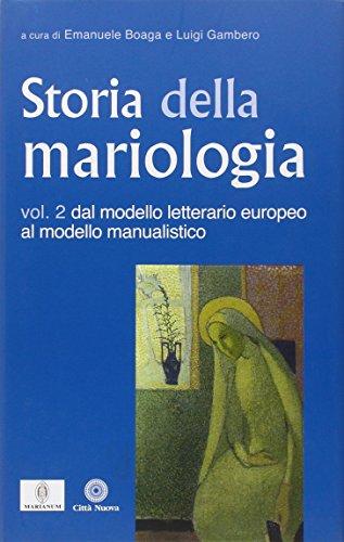 Storia della mariologia: Dal modello letterario europeo al modello manualistico