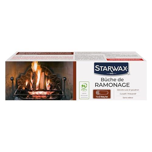 STARWAX Ceppo Spazzacamino per Stufa e Camino