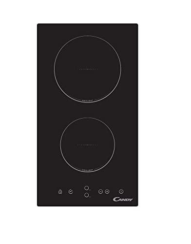 Candy Timeless CDH 30 Piano Cottura a Induzione - Nero, 2 Zone di Cottura