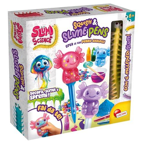 Lisciani SLUMI Squish And Slime Pens: Crea le tue penne squish personalizzate