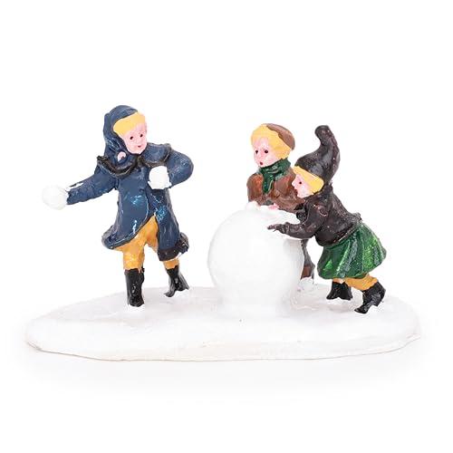 Toyland® Mini Ornamento Natalizio in Resina da Collezione - Costruttore di Palle di Neve
