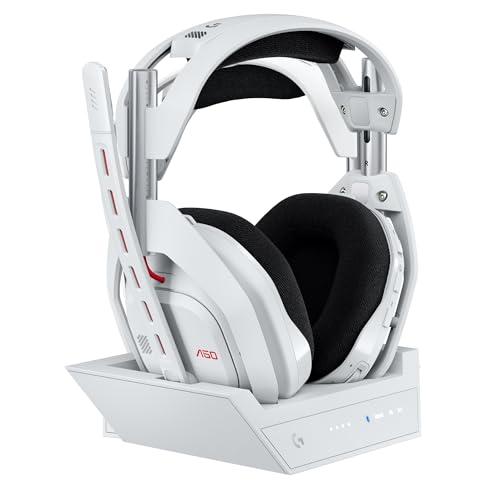 Logitech G Astro A50 X LIGHTSPEED Wireless Gaming Headset + Base - Bianco