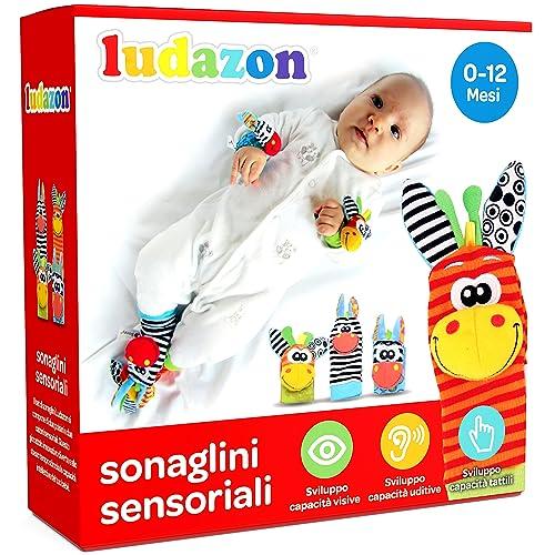 LUDAZON® Sonaglini Sensoriali per lo sviluppo delle capacità intellettive