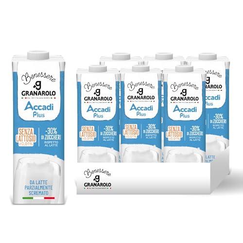 Granarolo Benessere Accadì Plus Parzialmente Scremato UHT - Confezione da 6x1L