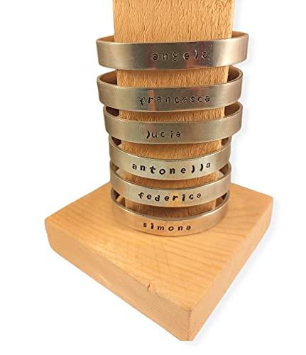 Bracciale Personalizzabile in Alluminio - Indelebile