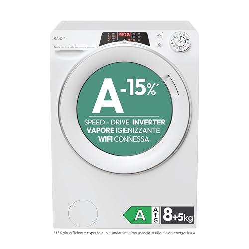 Candy Rapidò ROW 4856DWMS7-S Lavasciuga a carica frontale