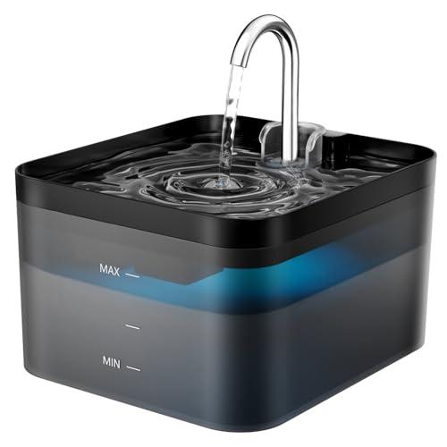 PawPoll Fontanella per Gatti 2,2L con LED e Filtro