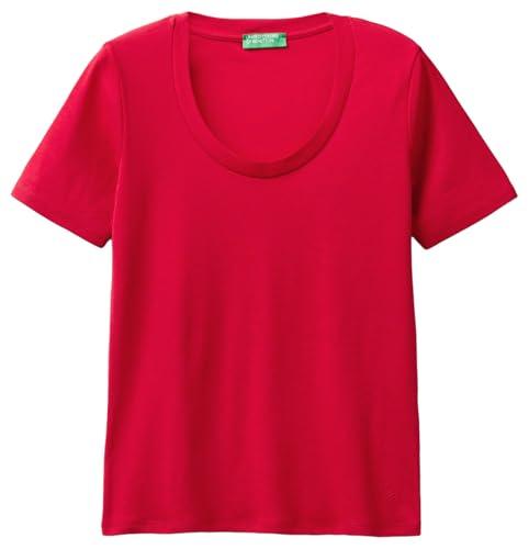 T-Shirt Costina Scollo Ovale United Colors of Benetton