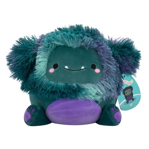 Squishmallows SQCR06602 - Peluche JT il Bigfoot, 19 cm, ufficiale Jazwares