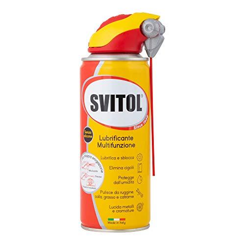 Svitol Lubrificante Spray Multifunzione 400ml - Super Sbloccante, Idrorepellente e Antiossidante