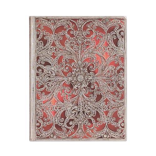 Paperblanks Garnet Silver Filigree Ultra Lined Diario