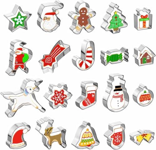 GWHOLE Formine Biscotti Natale 20 pz