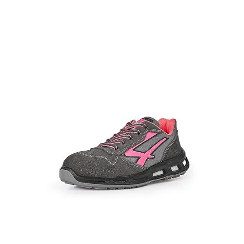 U-Power Red Lion Verok, Scarpe Antinfortunistiche Unisex, Leggere, Flessibili, Anti Perforazione Antiscivolo, con Tecnologia Infinergy, con Puntale in Alluminio