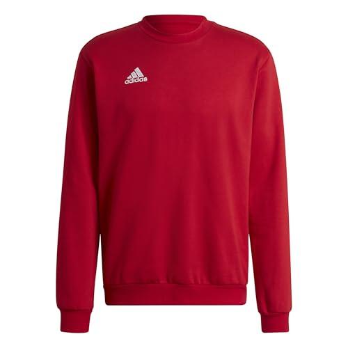 Adidas Entrada 22 Sweatshirt Uomo - Rosso Potenza