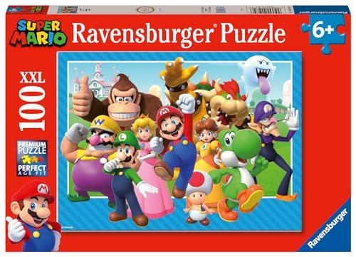 Ravensburger - Puzzle 100 Pezzi XXL Super Mario
