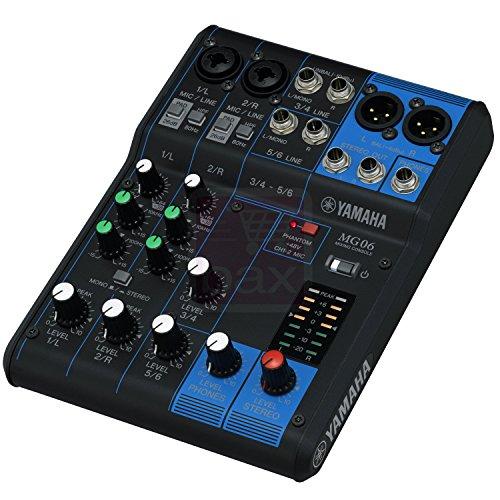 Yamaha MG06 Mixer Audio - Console di Mixaggio Compatta